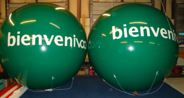 advertising balloon- polyurethane helium advertising balloon